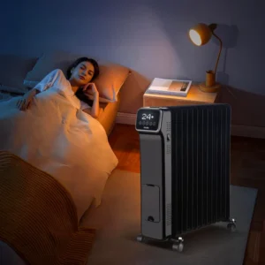 chauffage électrique bain d'huile digital 11 éléments