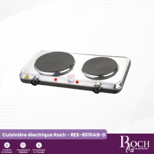 plaques de cuisson électriques double roch