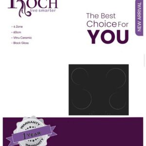 plaque roch 4z 60cm vitroceramique